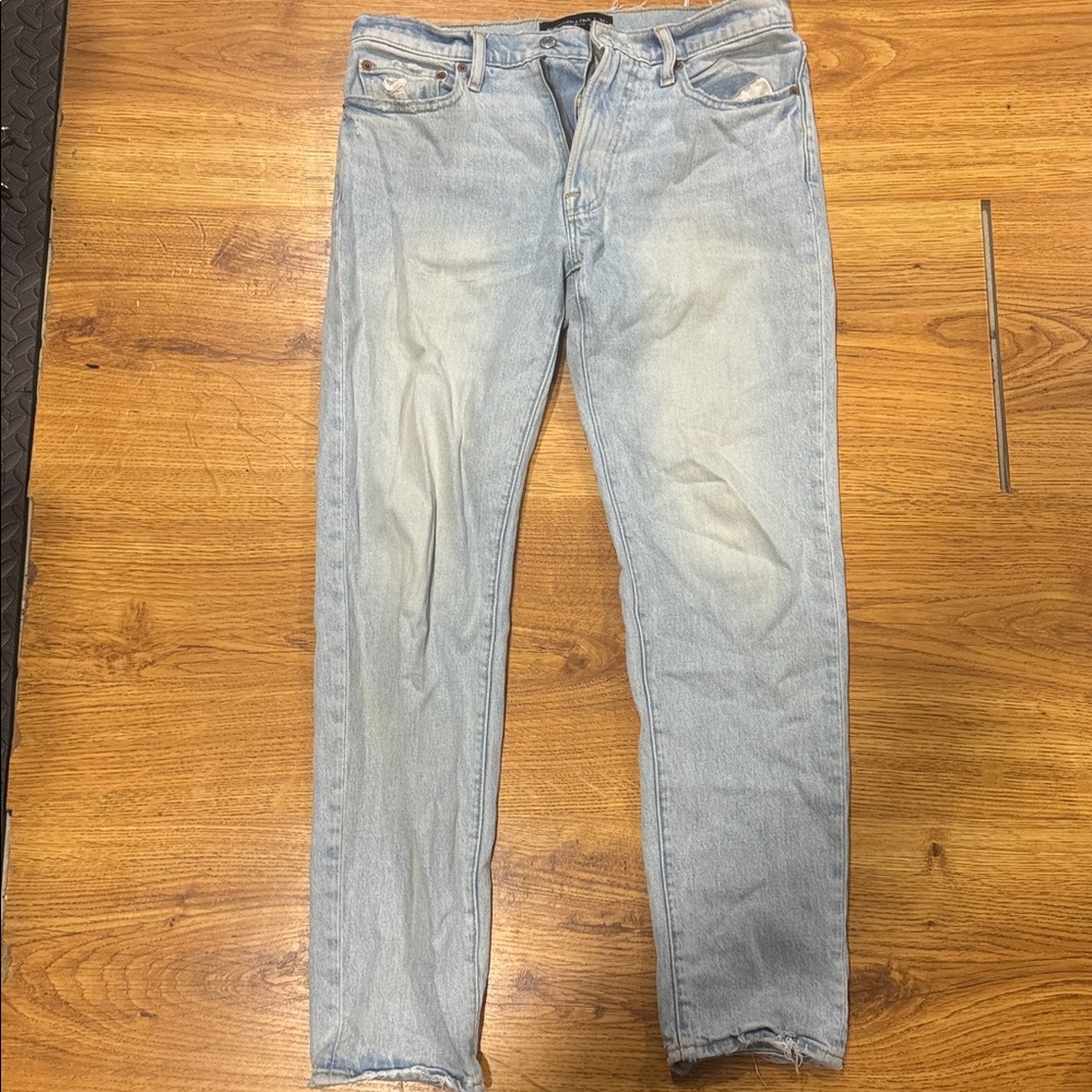 Abercrombie & Fitch Light Blue Slim Jeans